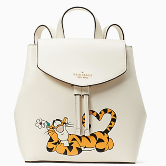 kate spade Handbags - BEAUTIFUL LIZZIE MEDIUM BACKPACK KATE SPADE PARCHMENT RED DISNEY COLLECTION NEW